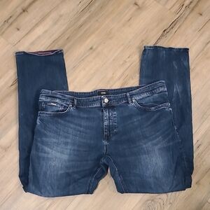 Men's Hugo Boss Dark Blue Jeans Size 38/32